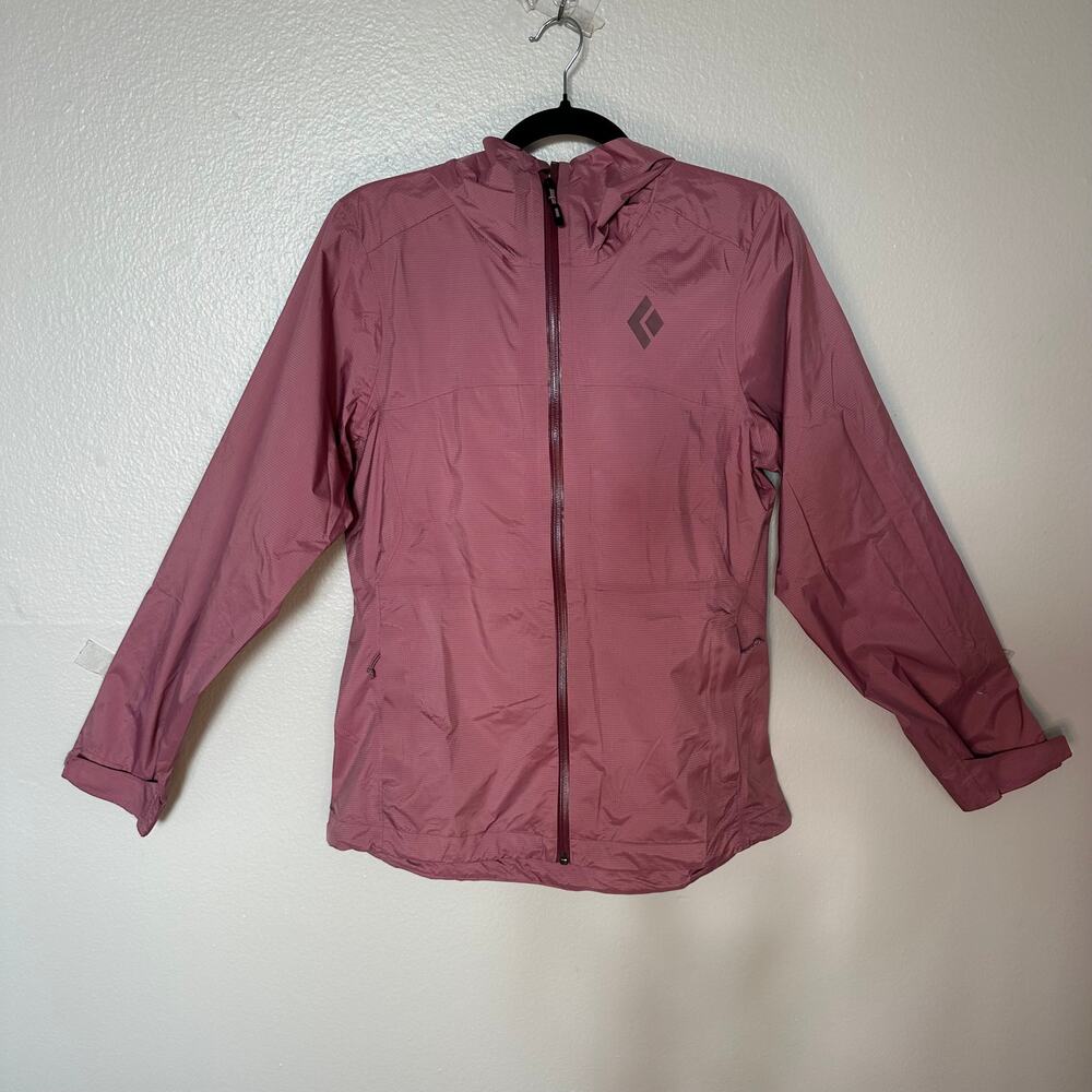 Black Diamond BD Dry Womens Rain Jacket S Pink Stormline Stretch Waterproof S23